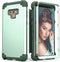 IDweel for Galaxy Note 9 Case, 3 in 1 Shockproof Slim Hybrid Heavy Duty Protection Hard PC Cover Soft Silicone Rugged Bumper Full Body Case, Mint...