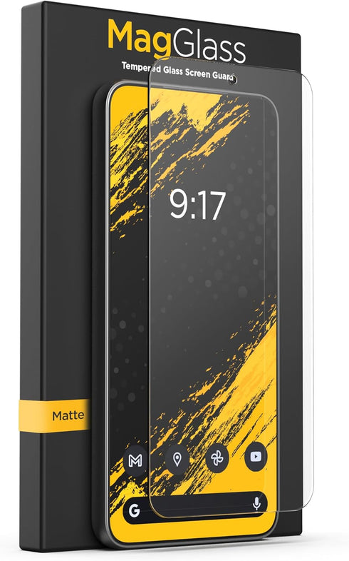magglass Matte Screen Protector for Samsung Galaxy S24 , Anti Glare Tempered Glass with Easy Applicator (S24)...