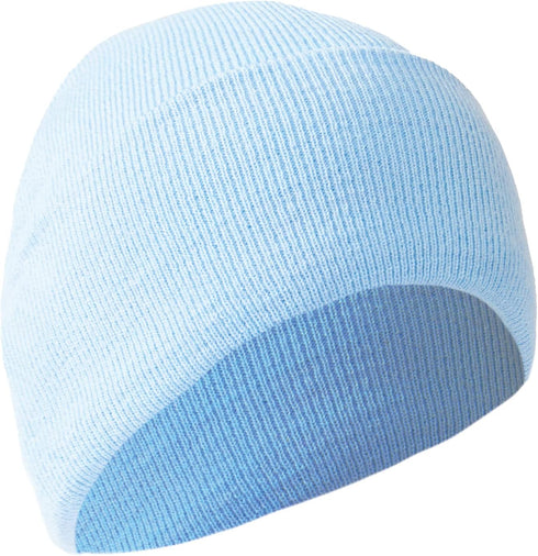Rothco Deluxe Fine Knit Watch Cap – Warm Beanie Hat for Winter Activities and Outdoor Adventures – Light Blue...
