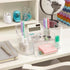 STORi Bliss Clear Makeup Organizer for Countertop, Divided Bathroom Organizer & Storage Drawer, Makeup Brush Holder, Cosmetic & Nail Polish Organi...