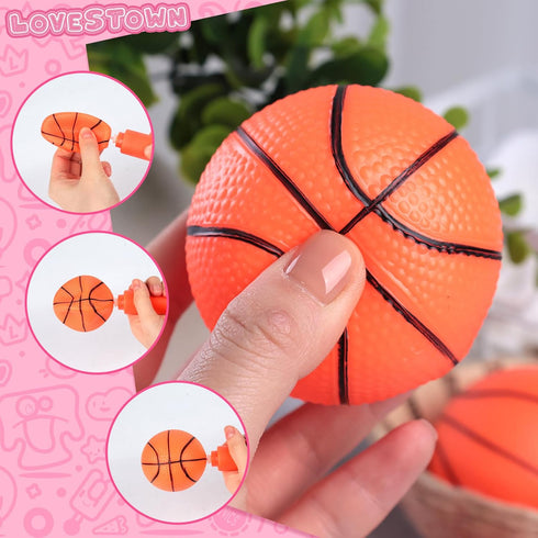 LovesTown 4PCS Bathtub Basketball Hoop, Suction Cup Basketball Hoop Bath Toys Shower Toys for Kids Mini Basketball for Toddlers Gift...