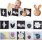 Taf Toys Bunny Pram Book & Toy Set | High Contrast Black & White Infant Visual Stimulation | Soft Fabric for Newborn Cognitive Development | Baby ...