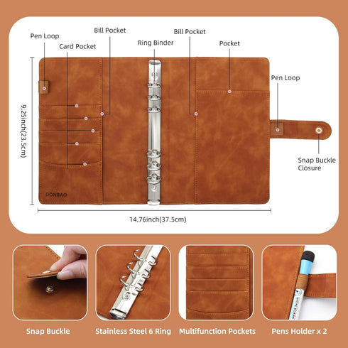100 Envelopes Money Saving Challenge Binder, A5 Budget Binder with Envelopes and Challenge Tracker, 2024 New Savings Challenges Planner Book to Sa...