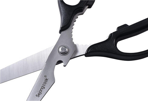 All-Purpose and Quality Kitchen Safe Scissors for Food, Kalbi Meat Cutting Shears, Rib, Meat, Korean Style Grill Food Heavy Duty Durable 3T Stainl...