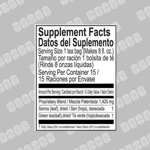 Loveeta Wellness Weight Loss Tea Blackberry - 15 Tea Bags (Gmo Free, Gluten Free, Dairy Free, Sugar Free & 100% Natural)...
