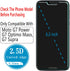 HPTech 2-Pack Screen Protector Compatible for Motorola Moto G7 Power, G7 Supra, G7 Optimo Maxx Tempered Glass, Anti Scratch, Bubble Free, Case Fri...
