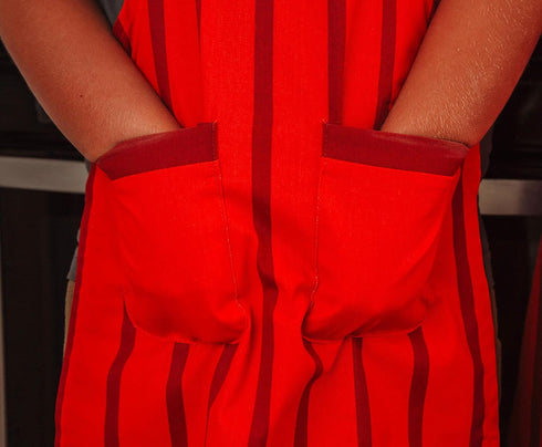 Minecraft Red TNT Youth Kitchen Apron | Serving Chef Apron For BBQ Grilling and Cooking...