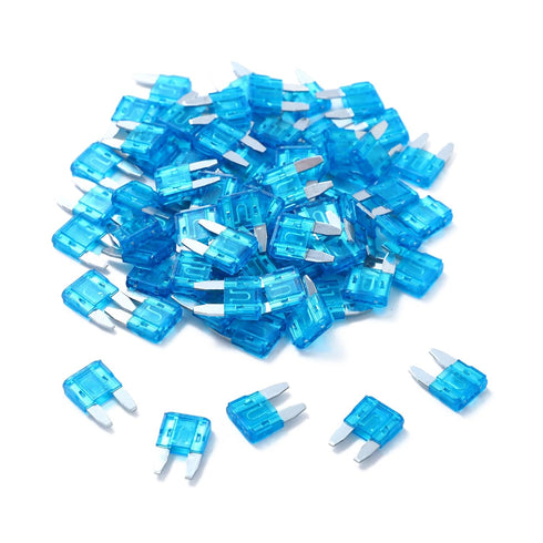 100 Pack Auto Fuses 15 AMP APM/ATM 32V Mini Blade Style Fuses 15A Short Circuit Protection Car Fuse (15 AMP)...