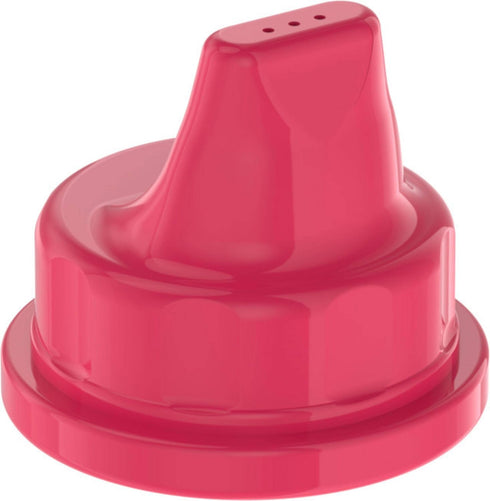 Lifefactory Sippy Caps for 4-Ounce and 9-Ounce BPA-Free Glass Baby Bottles, Raspberry, 2 Count...