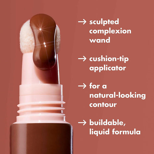 e.l.f. Halo Glow Contour Beauty Wand, Liquid Contour Wand For A Naturally Sculpted Look, Buildable Formula, Vegan & Cruelty-free, Light/Medium...