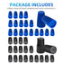 40PCS Waterproof Outdoor Wire Electrical Connectors,Sealant Twist Nuts Caps Cable Terminal Connector Gel for Landscape Light, Building Application...