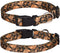 Dog Collar for Small Medium Large Dogs, Cute Girl Dog Pet Collar Soft Adjustable Fancy Floral Girl Puppy Dog Collars Walking Running Training (XL:...