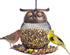 Outdoor Garden Wild Bird Feeder Hanging Bird Feeders, Heavy Duty Copper Metal Mesh Wild Finch Bird Feeder for Outside with Hook for Garden Yard De...