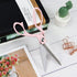 8" All Purpose Stainless Steel Scissors, Heavy Duty Ergonomic Comfort Grip Shears Sharp Pink Scissors for Office Home Household (Pink)...
