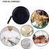 Sewing Tape Measure, Medical Body Cloth Tailor Craft Dieting Measuring Tape, 60 Inch/1.5M Dual Sided Retractable Ruler with Push Button Round(1 Pa...