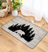 Bear Camping Door Mat - Bear Rug for Nursery, 30''x17'' Camper Rugs for Inside, RV Rugs for Inside, Cabin Rugs, Bear Rugs for Cabin...