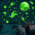 Glowing Stars for Ceiling, 982PCS Glow in The Dark Stars,Space Wall Decals Solar System Galaxy Planets Wall Stickers for Kids, Wall Decor for Gilr...