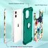 Hocase for iPhone 12 Case/iPhone 12 Pro Case, with 2pcs Screen Protectors and 2pcs Camera Protectors, Shockproof Heavy Duty Soft Silicone Rubber+H...