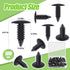 100 Pieces Patio Strapping Rivets Fasteners 3/4" Length Medium Multi Gauge Rivet for Patio Lawn Chair Webbing Repair Strap for Outdoor Furniture L...
