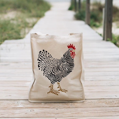 2 Pcs Large Layering Coloring Dominique Chicken Stencil for Painting 11.7×8.3 inches Reusable Layered Painting Stencils for Painting on Wood, Canv...