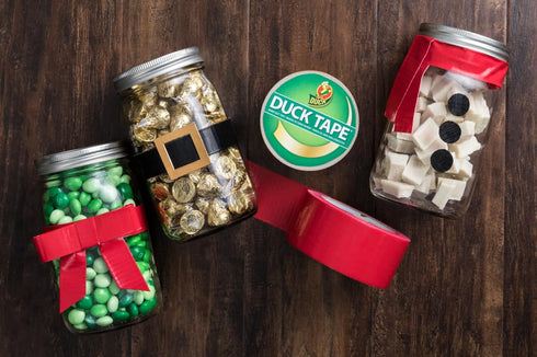 Duck Brand Printed Duct Tape, Single Roll, Burlap (283713)...