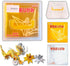 Origami Paper Single Color Gold?Silver 6 X 6 Inch (15X15cm) 100 Sheets Each,Storage Container Set...