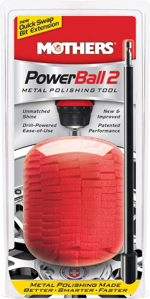 Mothers 05143 PowerBall 2 Metal Polishing Tool...