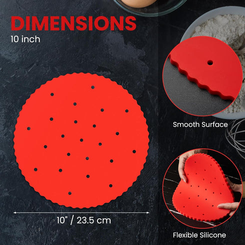 Pie Weights for Blind Baking 10" Pie Pan,Silicone Pie Weights for Baking Crust,Reusable Pie Crust Weights Baking Weights for Pie Crust/Tart/Quich,...
