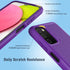 BNIUT for Samsung Galaxy A03s Case Shockproof: Dual Layer Protective Heavy Duty Cell Phone Cover Rugged with Non Slip Textured Back - Military Pro...