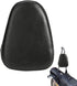 OSAN Universal Motorcycle Synthetic Leather Rear Sissy Bar Backrest Cushion Pad - Black...