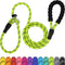 TagME Slip Leads for Dogs, 6 FT Heavy Duty Dog Leash with Padded Handle, Strong Rope No Pull Pet Training Leash for Large Dogs,Green...