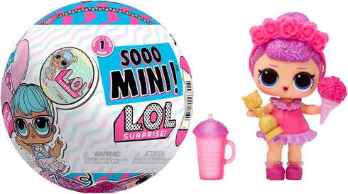 L.O.L. Surprise! Sooo Mini Collectible Doll With 8 Surprises and Mini Balls - Great Gift for Girls Age 4+...