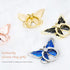 Butterfly Cell Phone Ring Grip Holder, 360 Degrees Rotation Phone Ring Grip Stand, Metal Finger Kickstand Compatible with iPhone, Samsung Galaxy, ...