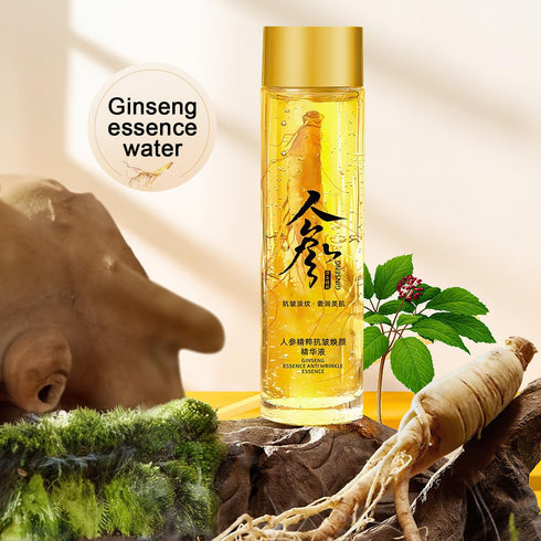 Ginseng Extract Liquid,Ginseng Extract Anti-Wrinkle Original Serum Oil,Korean Red Ginseng Polypeptide Anti Aging Essence,Ginseng Moisturizer,Reduc...