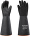 ThxToms Heavy Duty Rubber Gloves, Versatile Latex Chemical Resistant Gloves, Upgraded with Anti-Slip Design, Soft and Thick, 18" 1 Pair...
