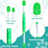 Dog Toothbrush 2PCS Dog Tooth Brush Three Sided Dog Tooth Brush Dual Head Toothbrush for Dogs, Soft Bristles Dog Tooth Brushing Kit Silicone 360 D...