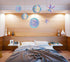 BTSD-home Iridescent Party Decorations with Hanging Honeycomb Ball Decorative Paper Fan Snowflake Garlands Birthday Wedding Christmas Disco Party ...
