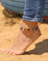 Jewever 7 Chakra Crystals and Stones Anklet Irregular Tumbled Gems Beaded Ankle Bracelets for Women Spiritual Energy Meditation Yoga Healing Jewel...
