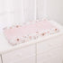Countryside Floral - Pink, Grey and White Super Soft Changing Pad Cover...