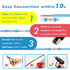 200PCS Solder Seal Wire Connectors, Marine Grade Heat Shrink Butt Connector Kit, Waterproof and Insulated Electrical Wire Terminals, Solder Sleeve...
