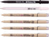 Sakura Pigma Manga Basic Set (005, 01, 05, 08, FB, White)...