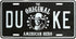Midsouth Products John Wayne License Plate - Black and White...