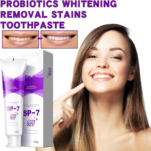 Sp7 Probiotic Whitening Toothpaste,120g Sp-7 Ultra Whitening Toothpaste, Sp-7 Toothpaste...