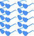 10 Pcs Heart Shape Sunglasses Frameless Transparent Glasses Party Favors for Women...