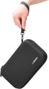 RLSOCO Travel Storage Bag for Small Gadgets/Cables/Charger/Adapter Power Bank/Hard Drive/SD Card (Black)...