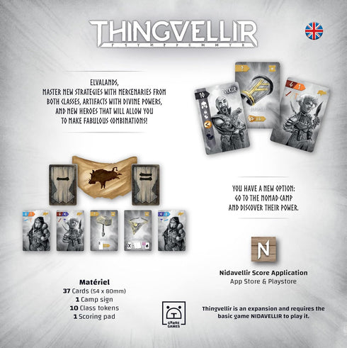 Nidavellir: Thingvellir Expansion | Strategy Game for Teens and Adults | Ages 10+ | 2 to 5 Players | 45 Minutes...