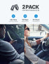 AINOPE 2 Pack Fast Mini Car Charger Adapter, 4.8A Metal Cigarette Lightter USB Car Charger Flush Fit, Dual Port Fit for iPhone 16 15 14 13 12 Pro ...