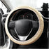 Car Steering Wheel Cover, Microfiber Breathable Ice Silk Steering Wheel Cover for Women & Men, 15 Inch Car Accessories Anti-Slip Interior Trim Whe...