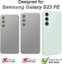 Magnetic Case for Samsung Galaxy S23 FE (6.4 Inch) Matte Translucent Back + TPU Bumper Shockproof Phone Cover with Built-in Magnet for Galaxy S23 ...