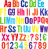 Tenare 268 Pcs Bulletin Board Letters Alphabet Letters Numbers and Punctuation Cutouts Letters Fun Bulletin Board Set for Classroom Chalkboard Bul...